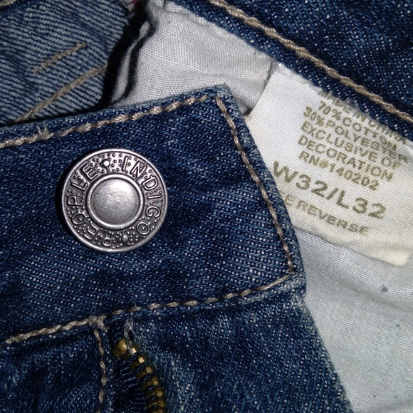 Indigo People Distressed Jeans - Picture 7 of 11